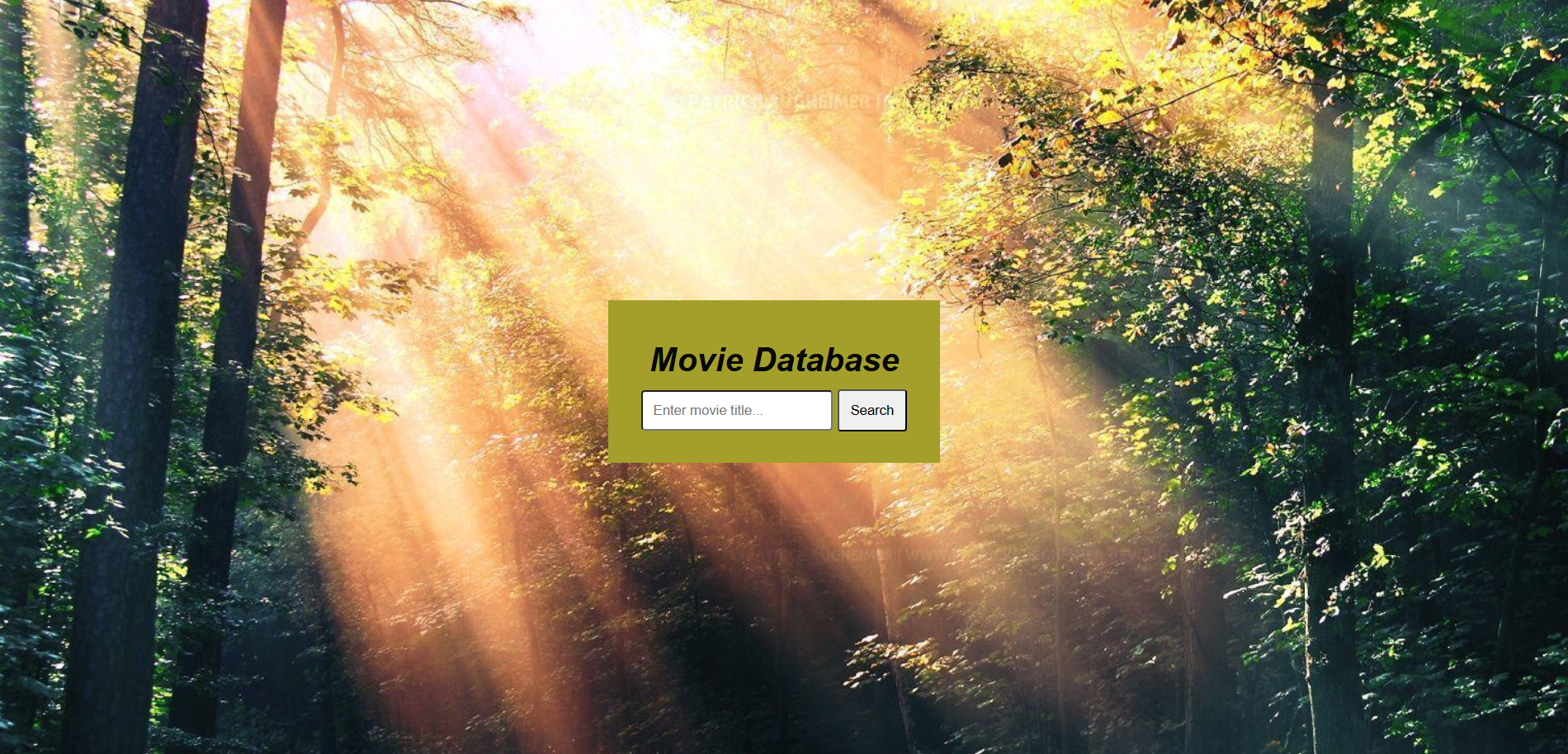Project screenshot